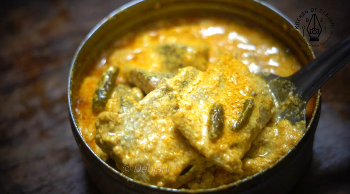 %bhapa bhetki mach how to cook with video in bengali Debjanir Rannaghar