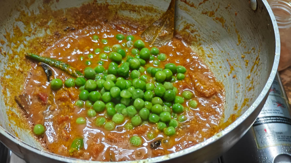 %Bengali phulkopi rosha cooking step 11 debjanir rannaghar