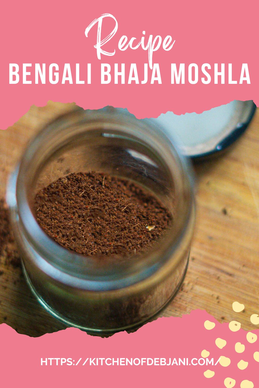 %Bengali spice bhaja moshla recipe Photo Food Pinterest Pin