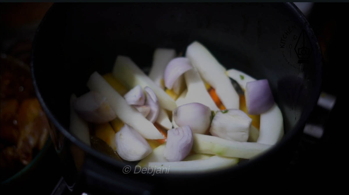 %bengali chicken stew with seasonal vegetables recipe step 10 debjanir rannaghar