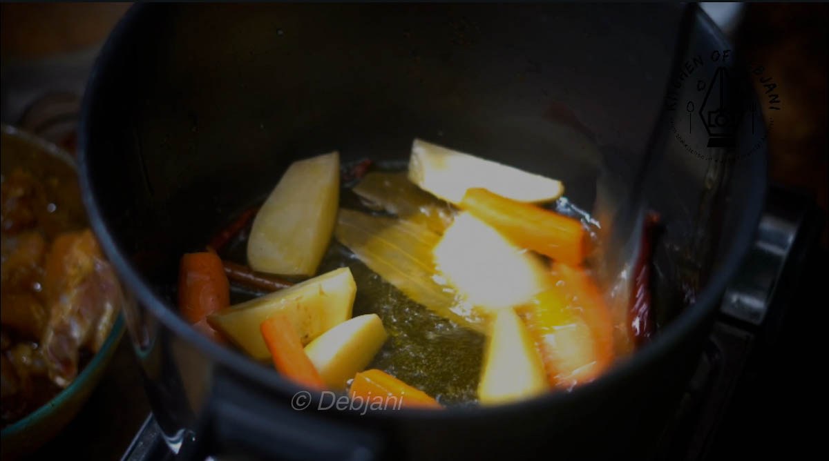 %bengali chicken stew with seasonal vegetables recipe step 8 debjanir rannaghar