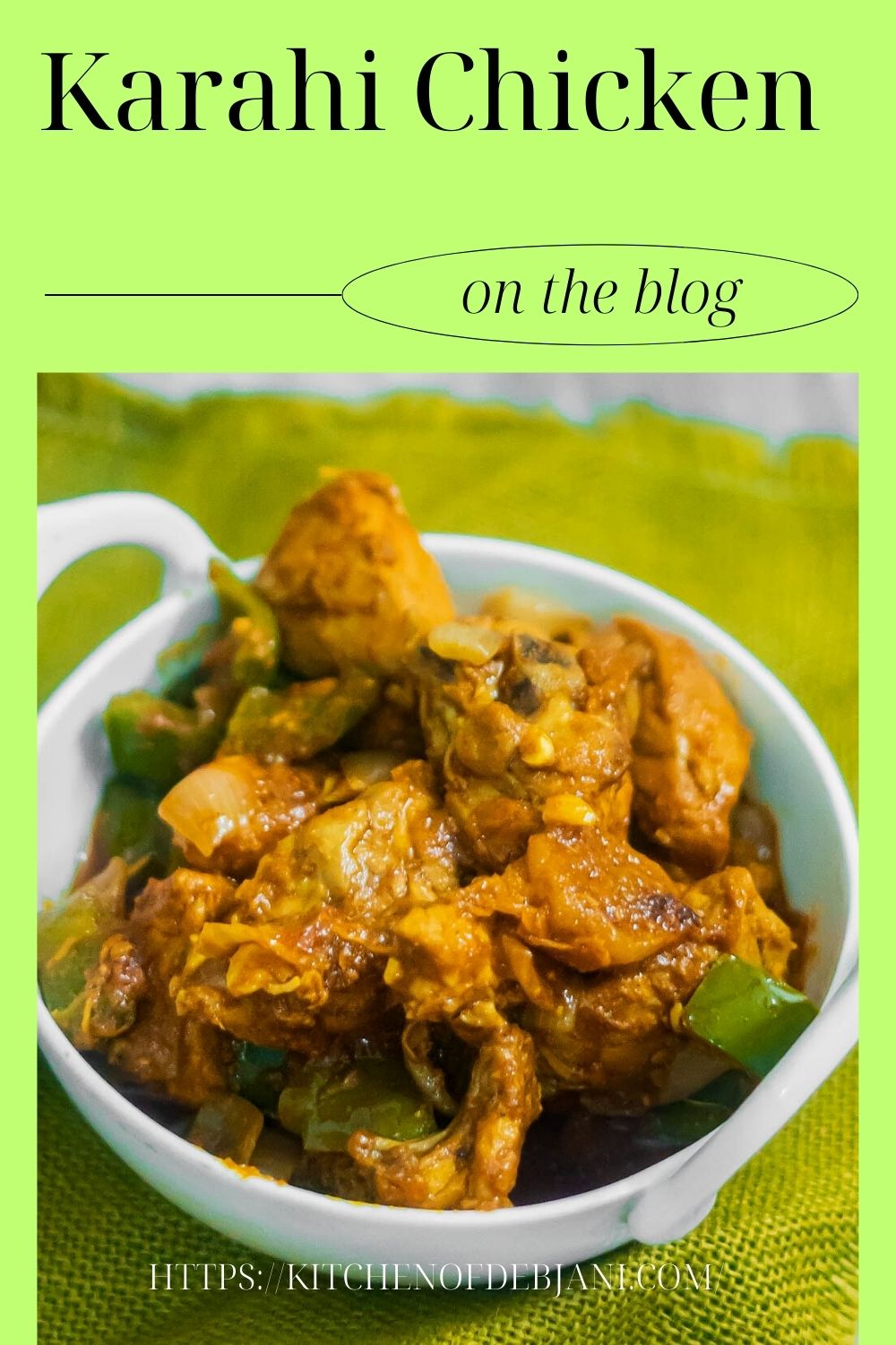 %chicken kadahi recipe debjanir rannaghar Recipe Food Pinterest Pin