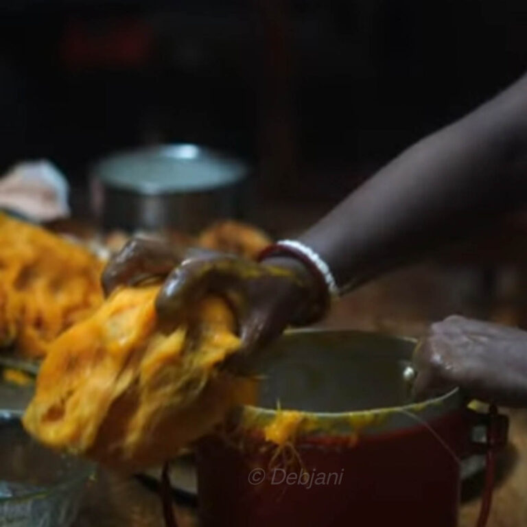Taler Rosh Taler Bora or Sugar Palm Fritters Debjanir Rannaghar
