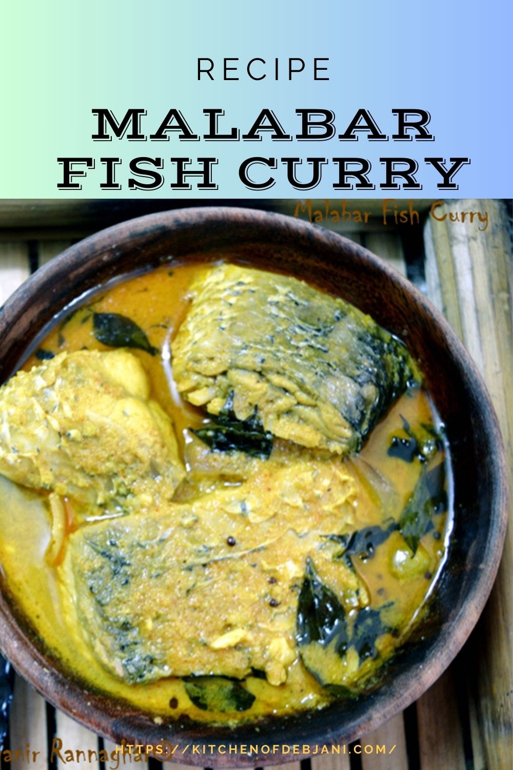 %Malabar Fish Curry Recipe Pinterest Pin