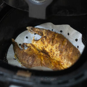 %easy air fryer baby bhetki fish fry recipe debjanir rannaghar