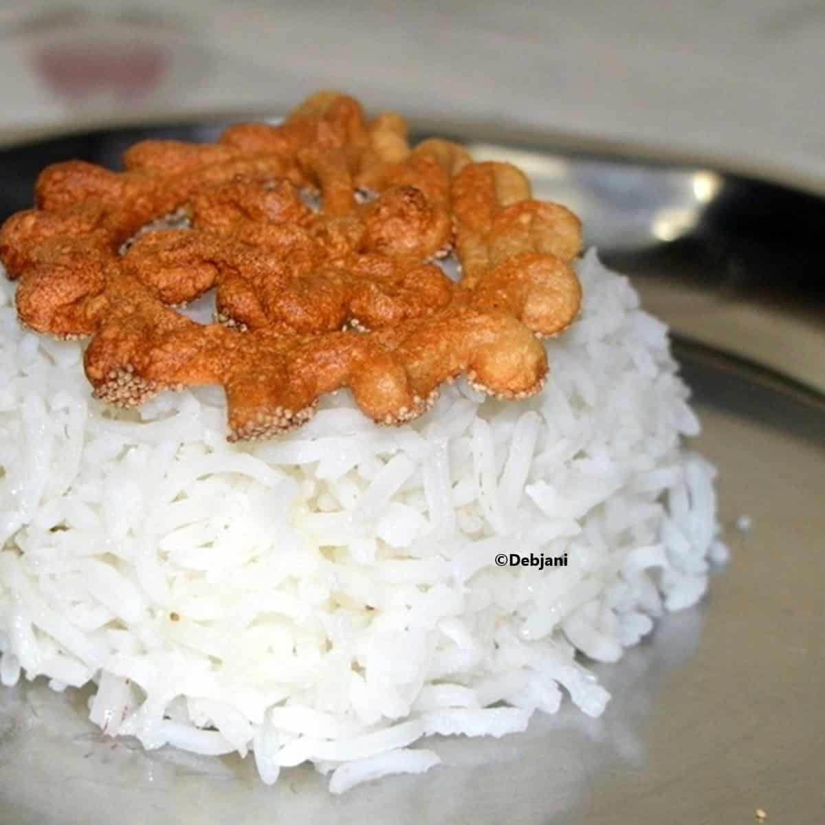 %Goyna Bori Recipe Debjanir Rannaghar