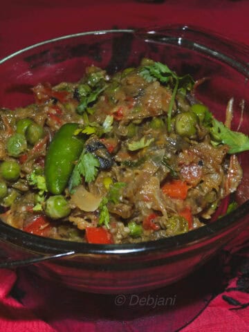 %baingan ka bharta recipe debjanir rannaghar