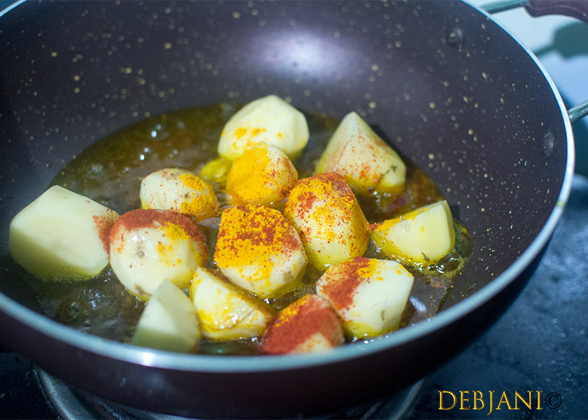 %Bengali Style Pork Curry Recipe Step Debjanir Rannaghar