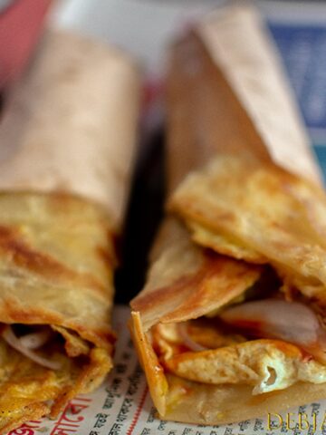 %Kolkata Style Egg Roll Recipe Debjanir Rannaghar