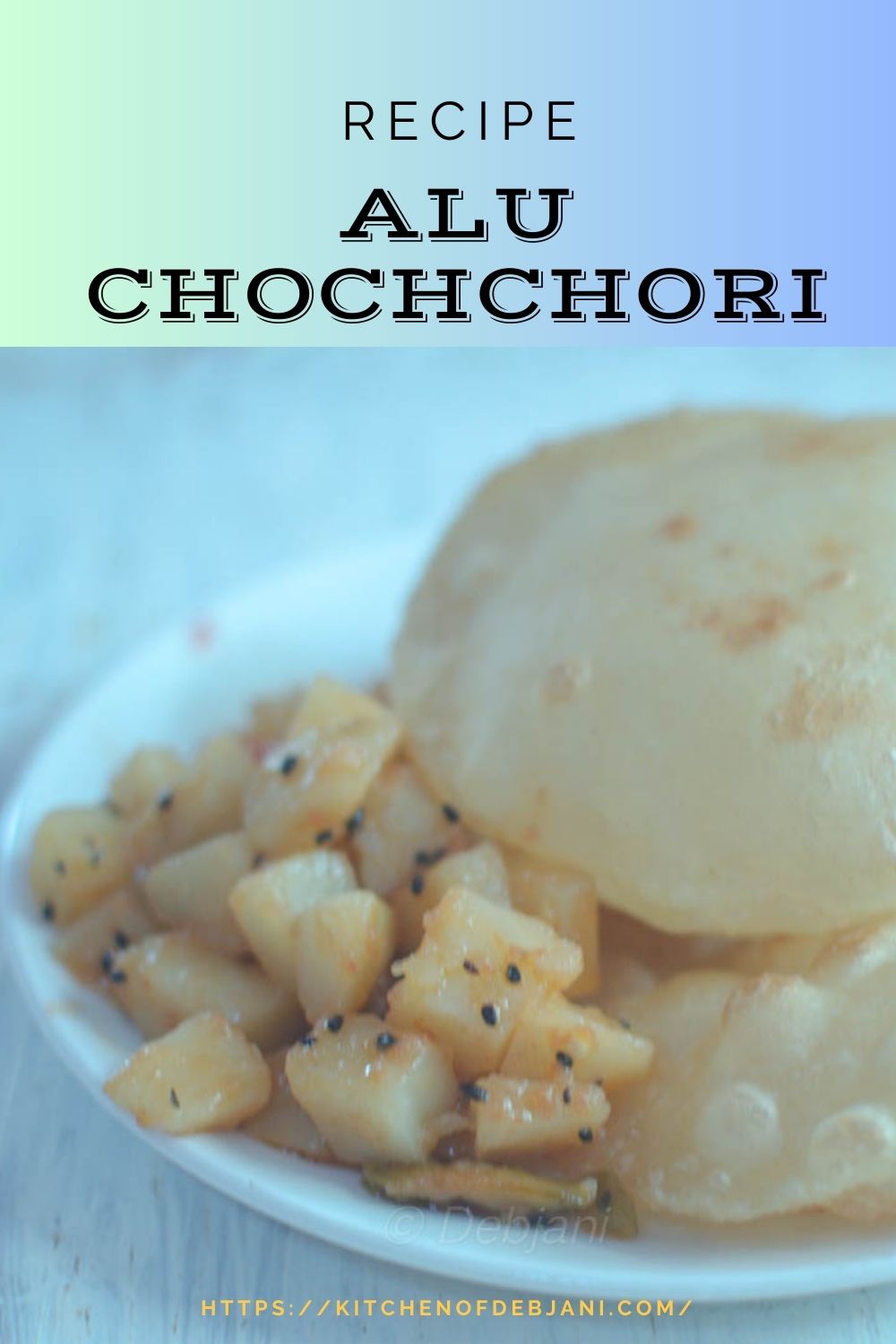 %alu chochchori Recipe debjanir rannaghar Pinterest Pin
