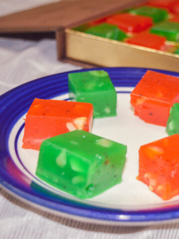 %karachi halwa recipe debjanir rannaghar