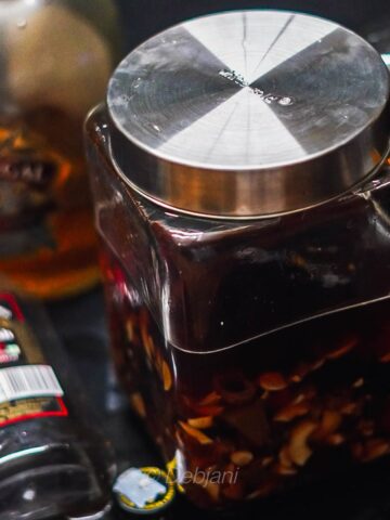 %soaking dry fruits for Christmas rich fruit cake recipe debjanir rannaghar