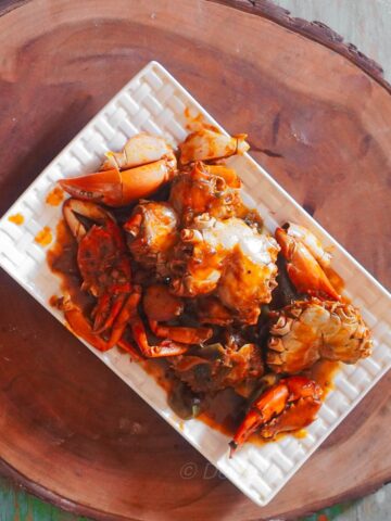 %Sweet Chili Crab Recipe -Indo-Chinese style debjanir rannaghar