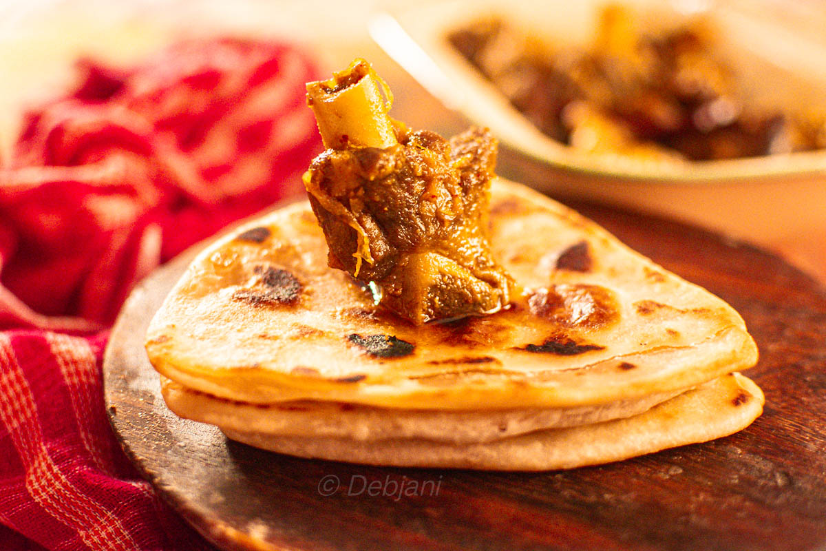 %triangular porota recipe bengali debjanir rannaghar