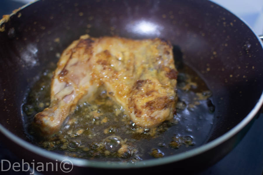 %Kolkata Chicken Chaap Recipe Step Debjanir Rannaghar