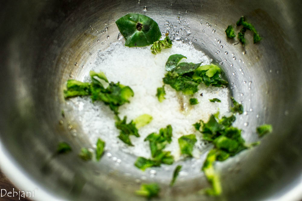 %Mutton Handi Kebab recipe step debjanir rannaghar