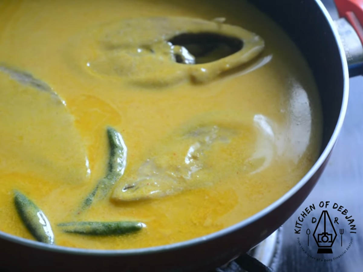 %doi ilish recipe step debjanir rannaghar