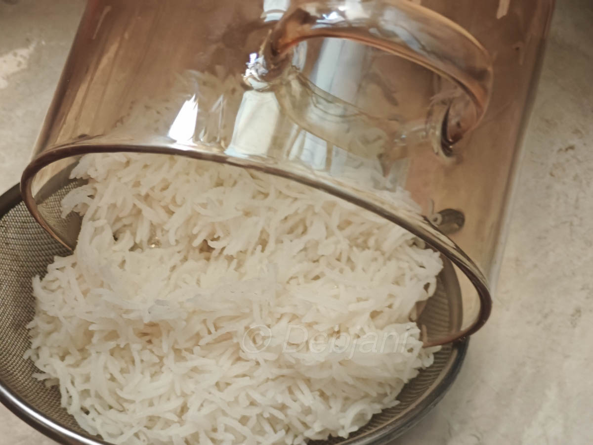 %how to cook basmati rice in a microwave recipe step debjanir rannaghar