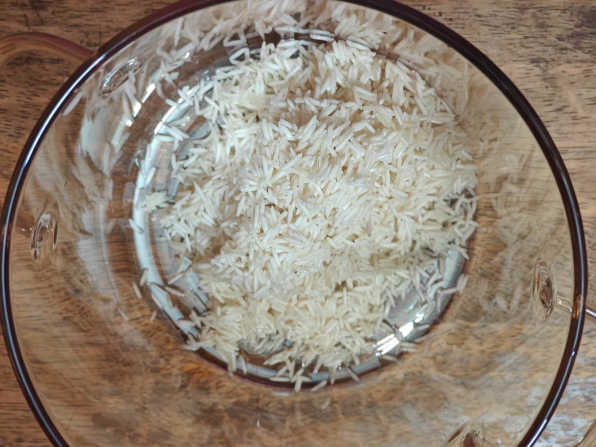 %how to cook basmati rice in a microwave recipe step debjanir rannaghar