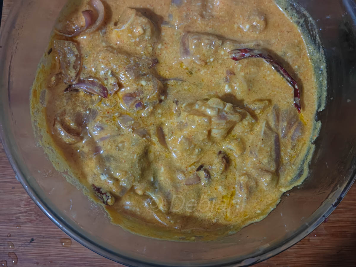 %basic chicken curry in microwave recipe step