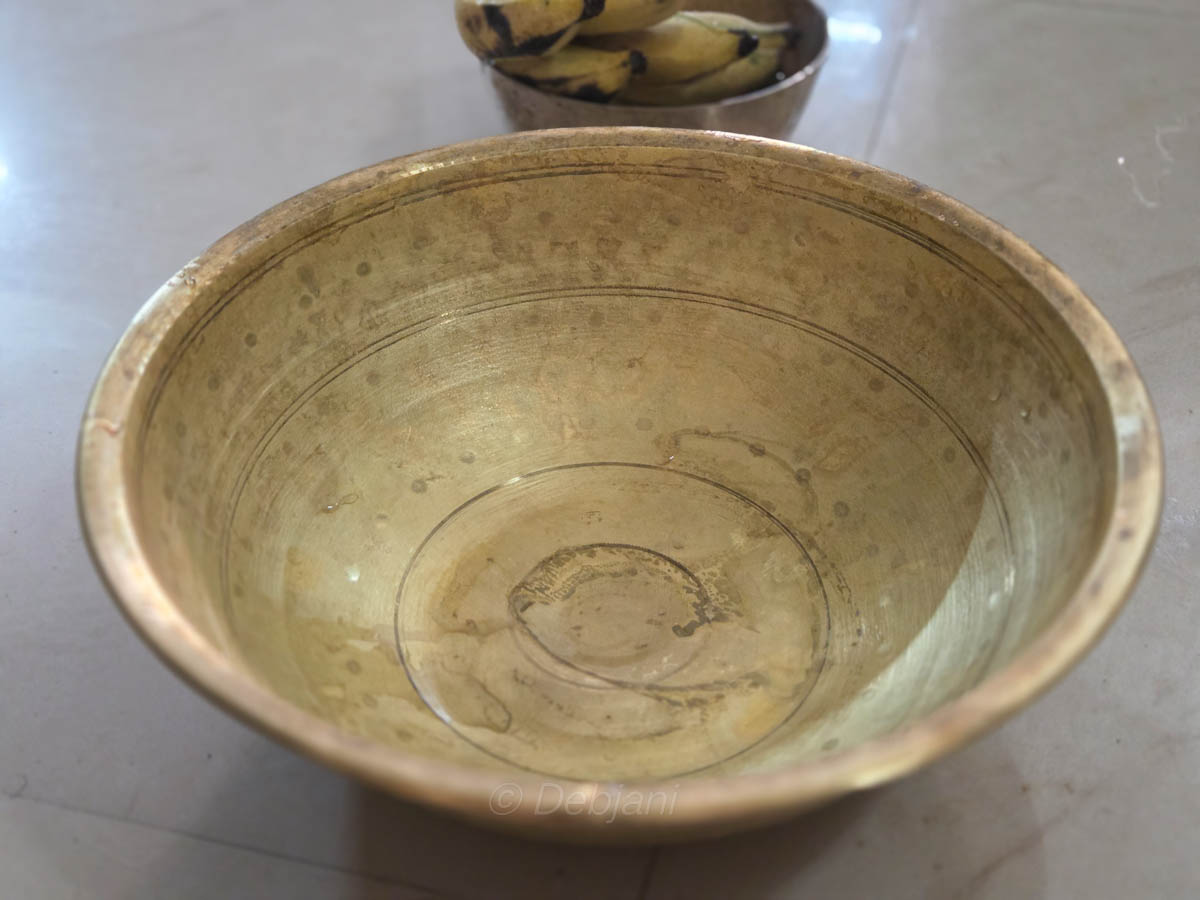 %perfect bowl to make shinni prasad for satya narayan pujo