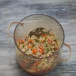 %vegetable pulao in a microwave recipe debjanir rannaghar