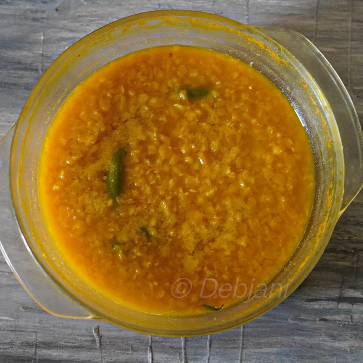 %bengali masoor dal shiddho in microwave recipe debjanir rannaghar