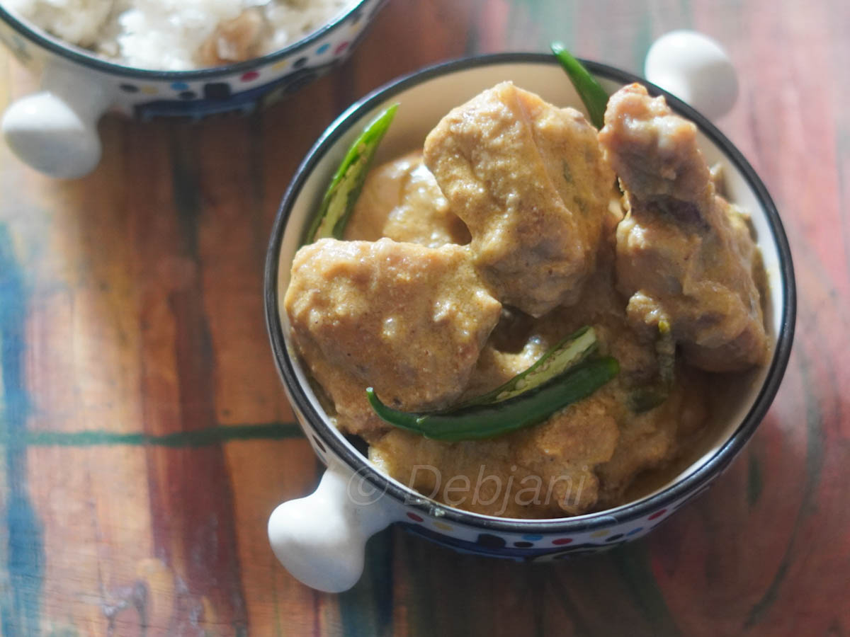 %bengali posto murgi recipe debjanir rannaghar