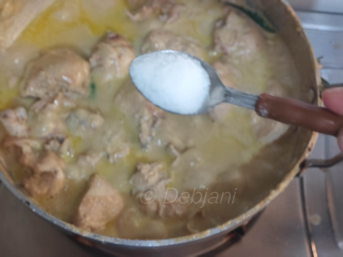 %posto murgi recipe cooking step