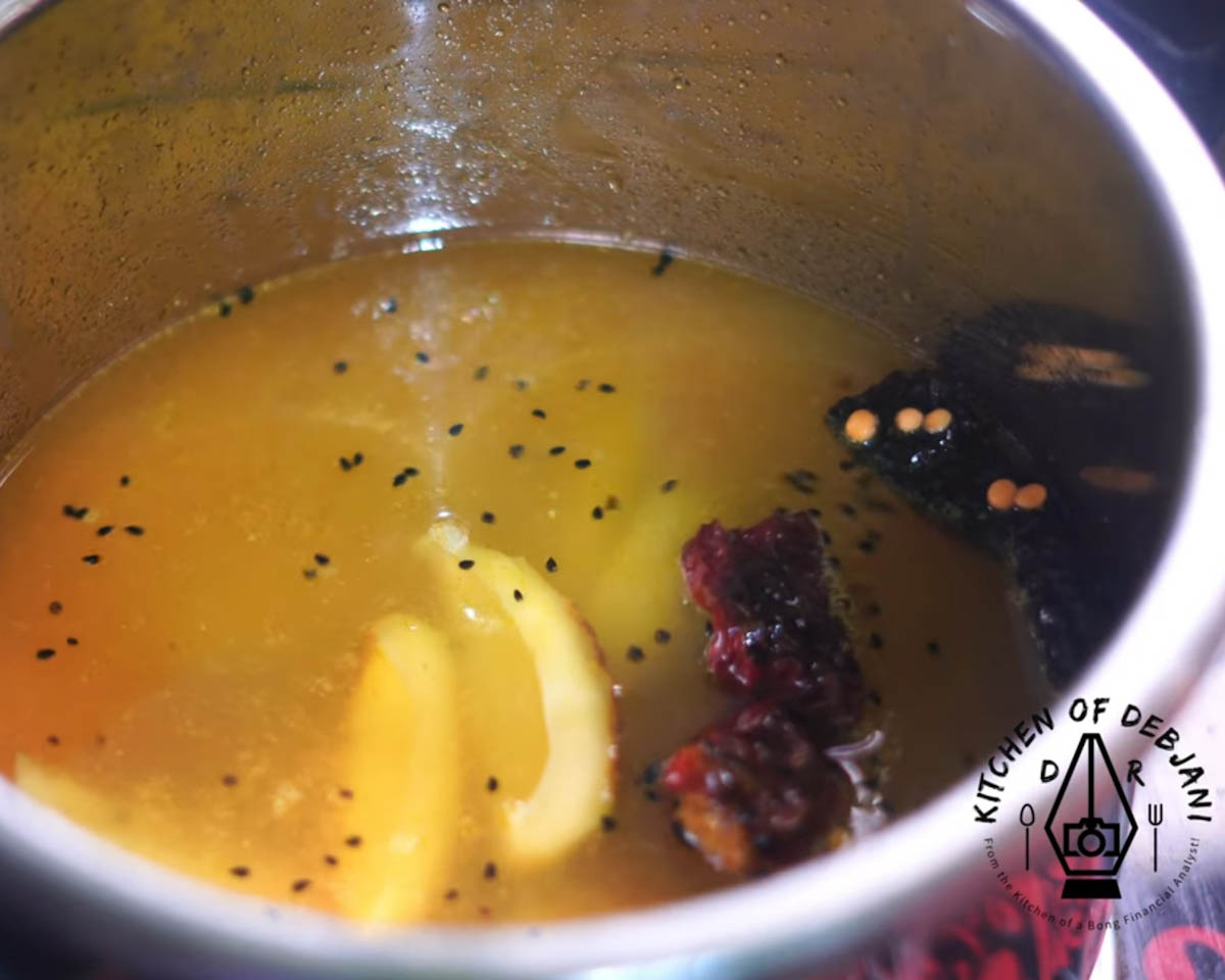 %bengali tok daal recipe step debjanir rannaghar