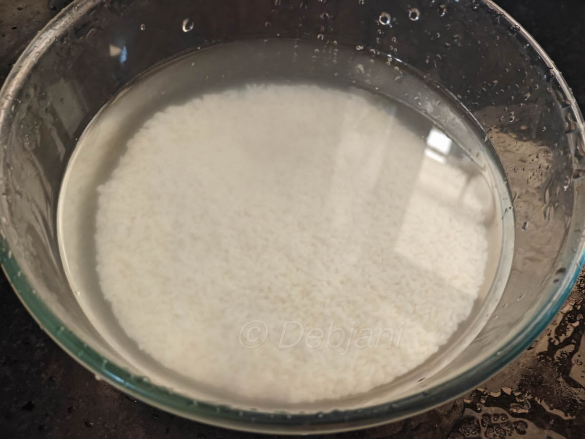 %perfect gobindobhog chal-er bhat cooking process in microwave