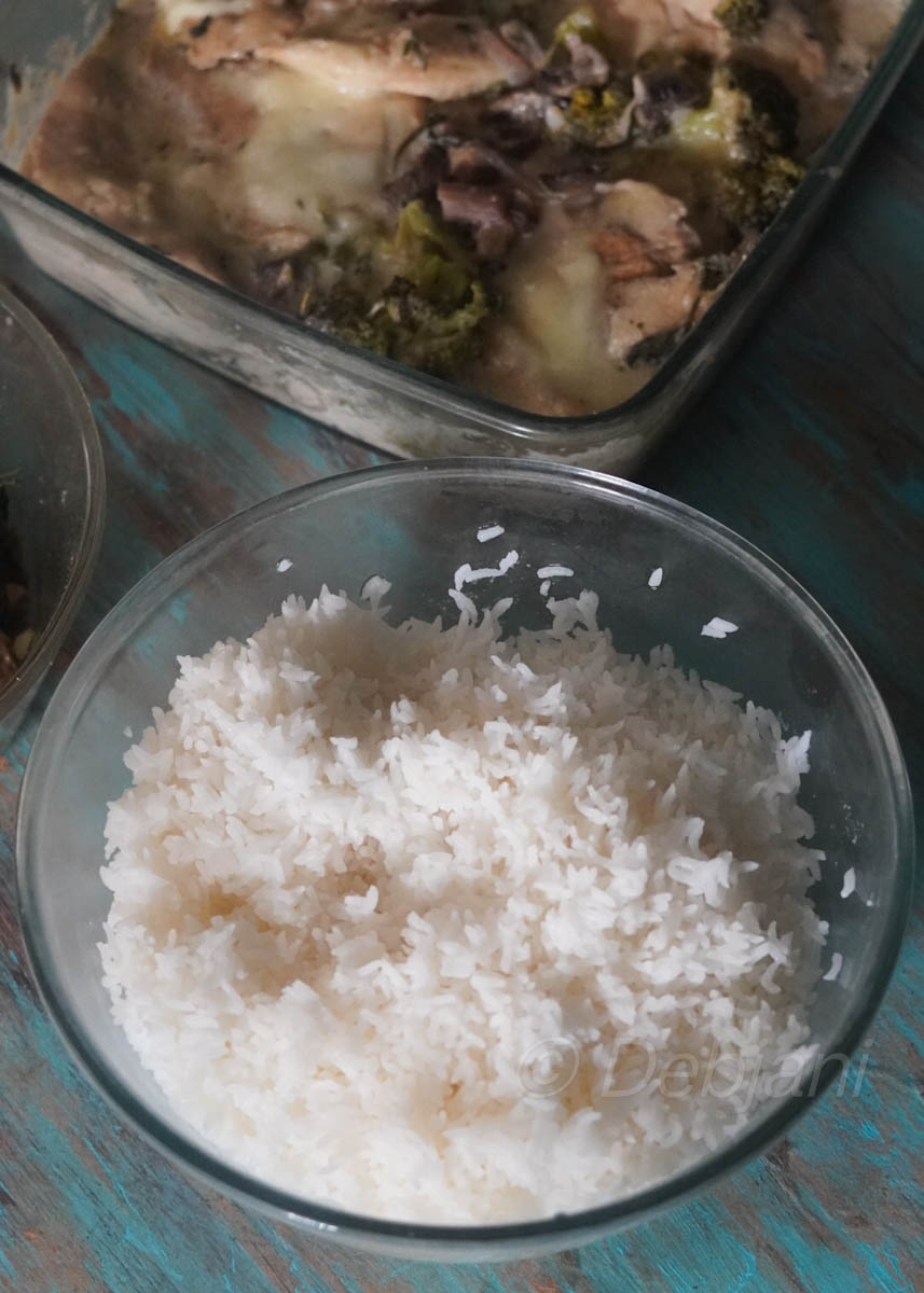 %gobindobhog rice cooking in microwave recipe debjanir rannaghar