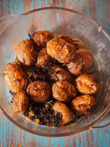 %How to Cook Potatoes with herbs in the Microwave