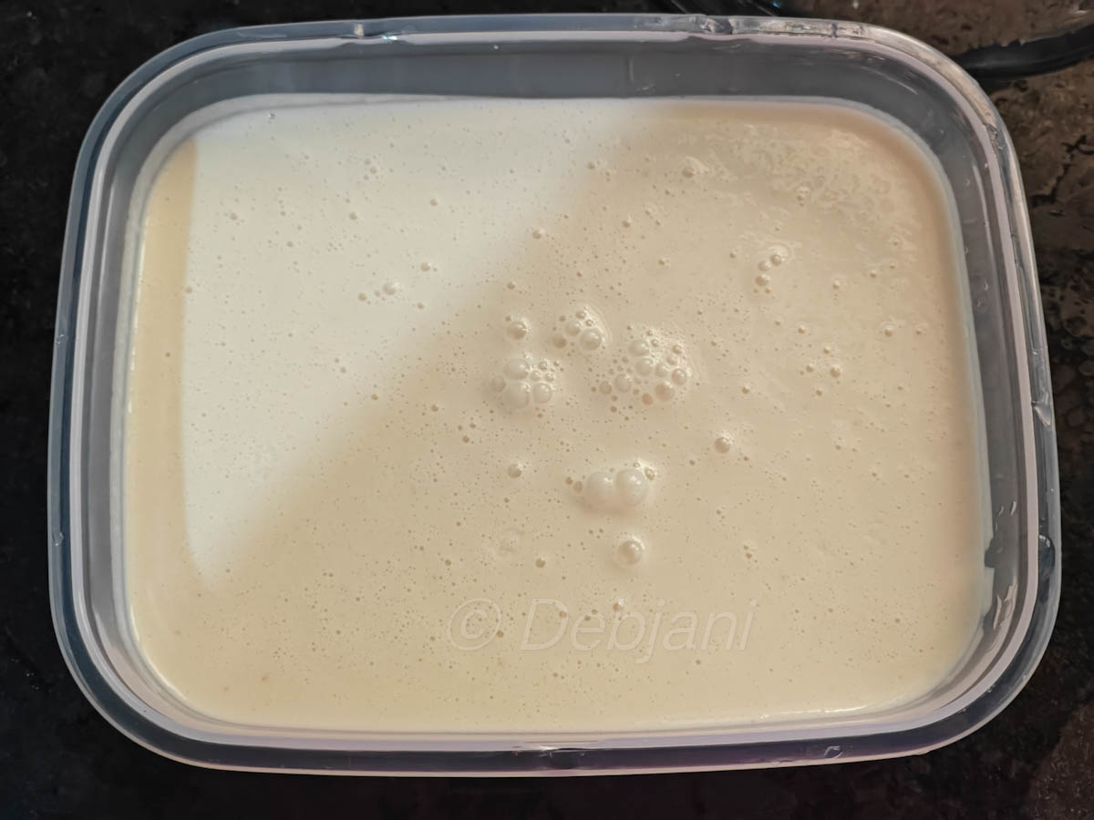 %ice cream making step