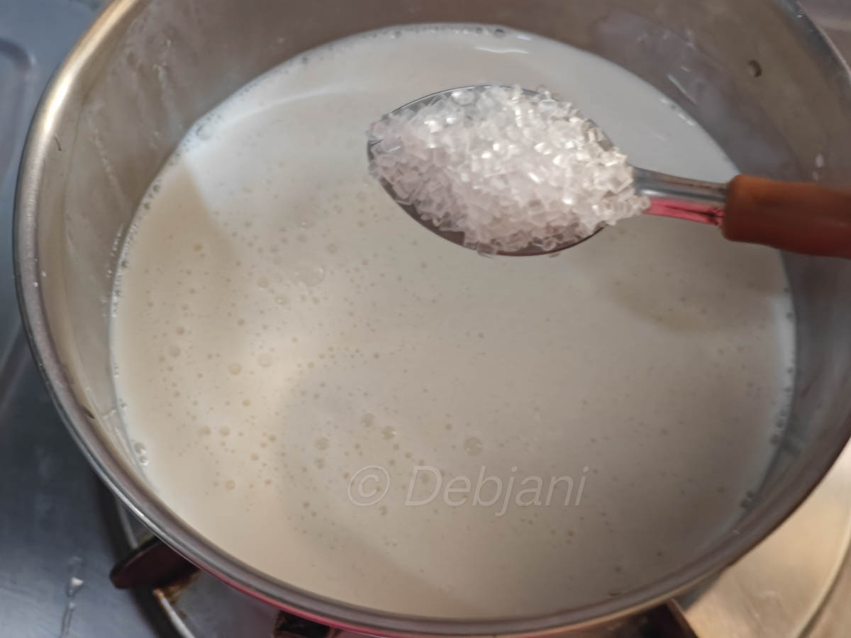 %ice cream making step