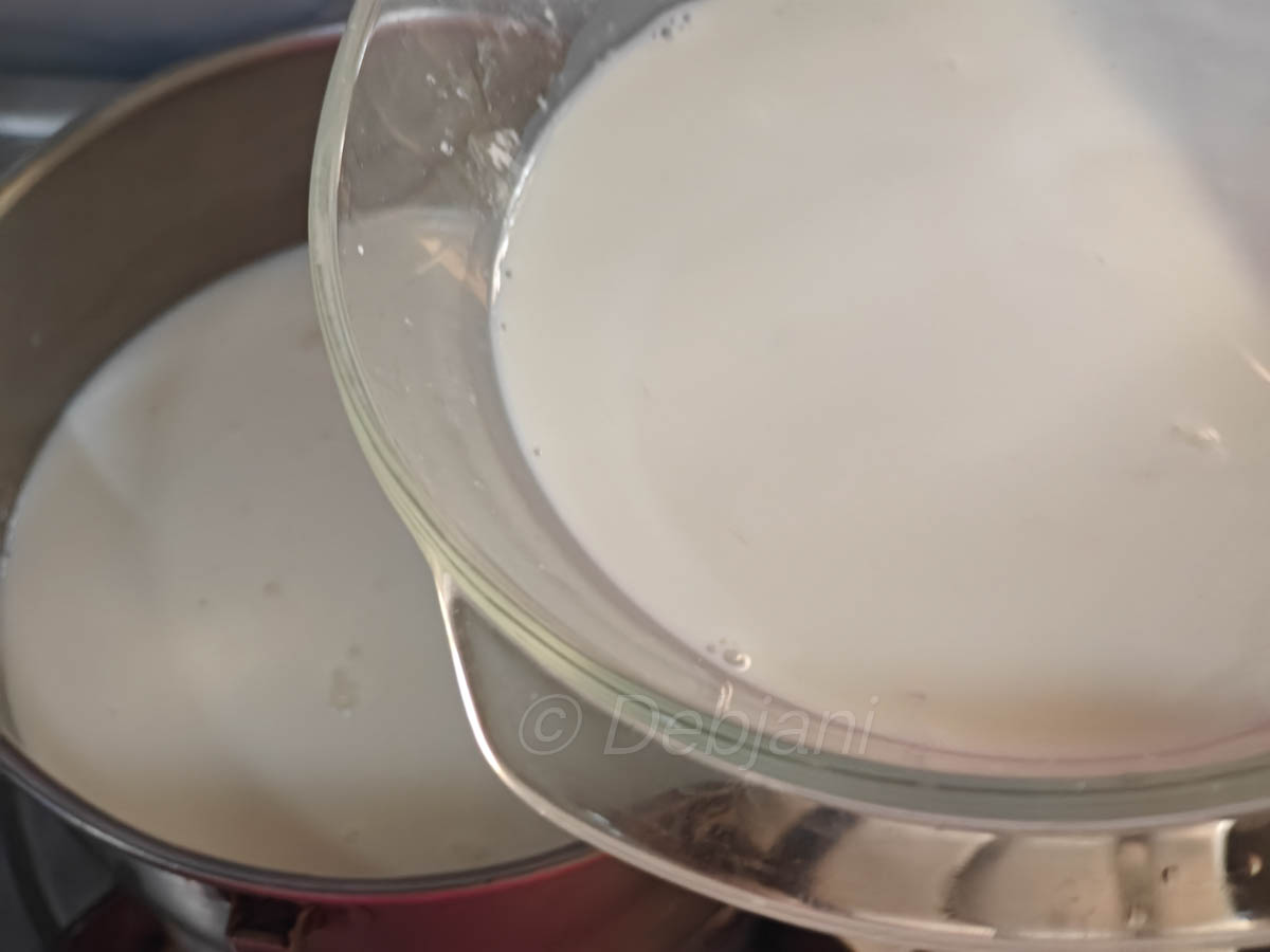 %ice cream making step