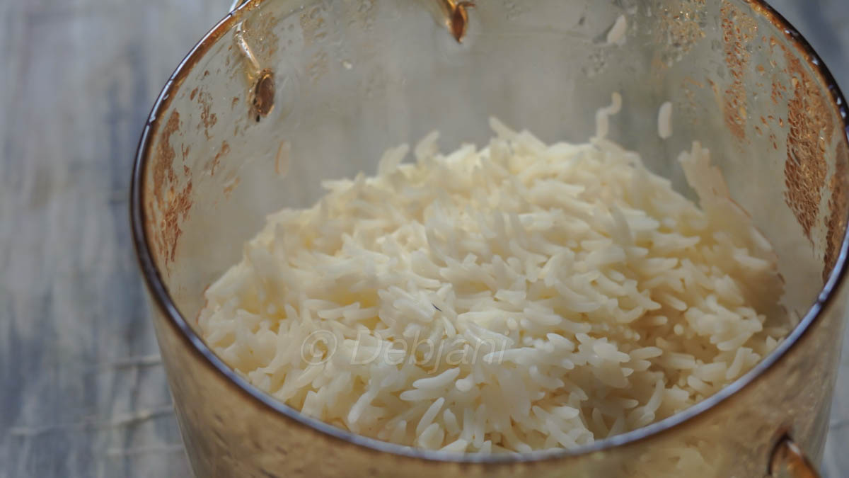 %how to cook parboiled rice in microwave debjanir rannaghar