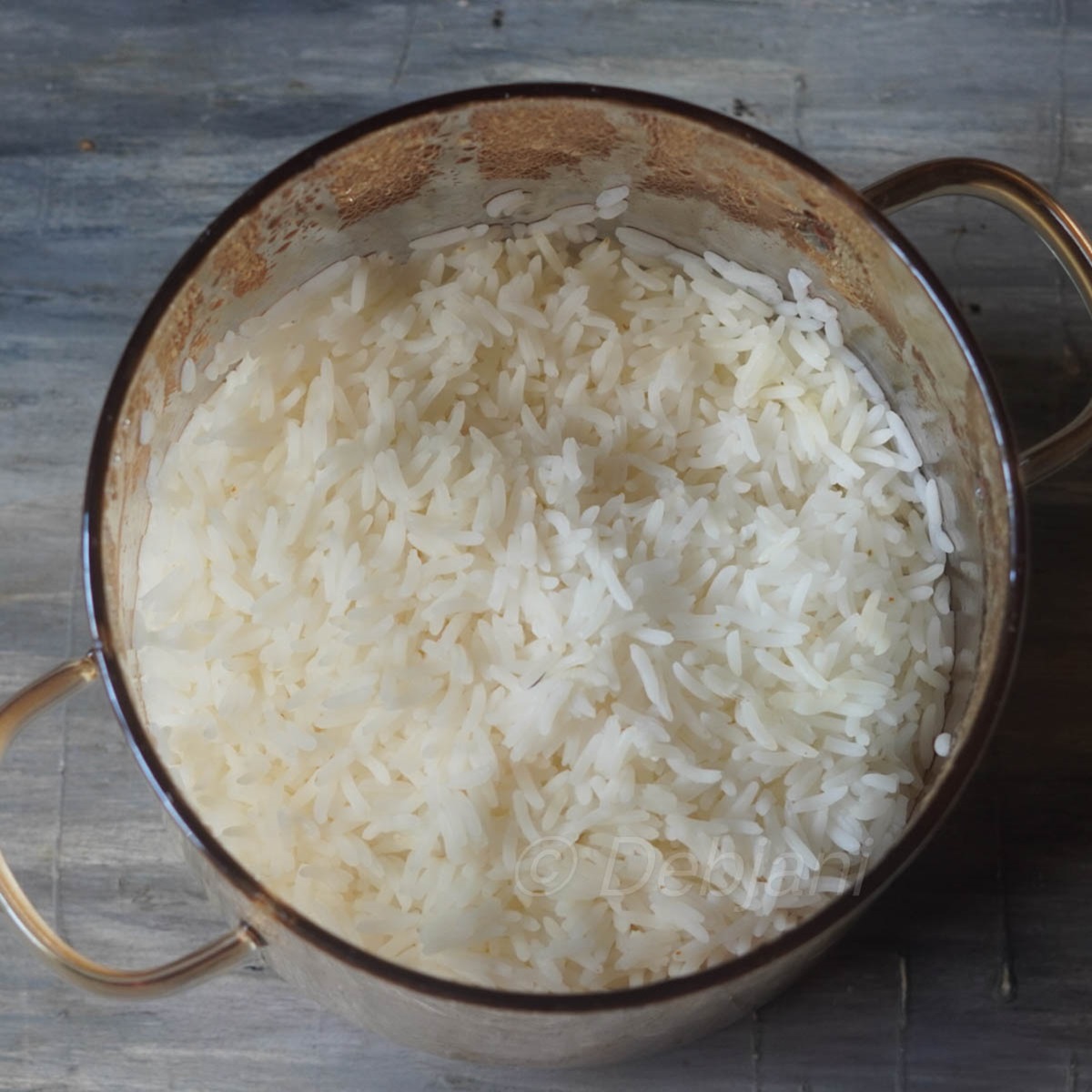 %how to cook seddho chaler bhat in microwave debjanir rannaghar