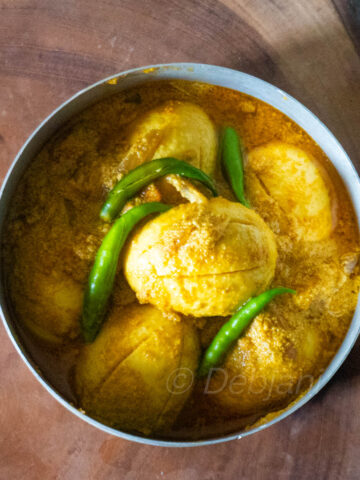 %bengali dim posto recipe debjanir rannaghar