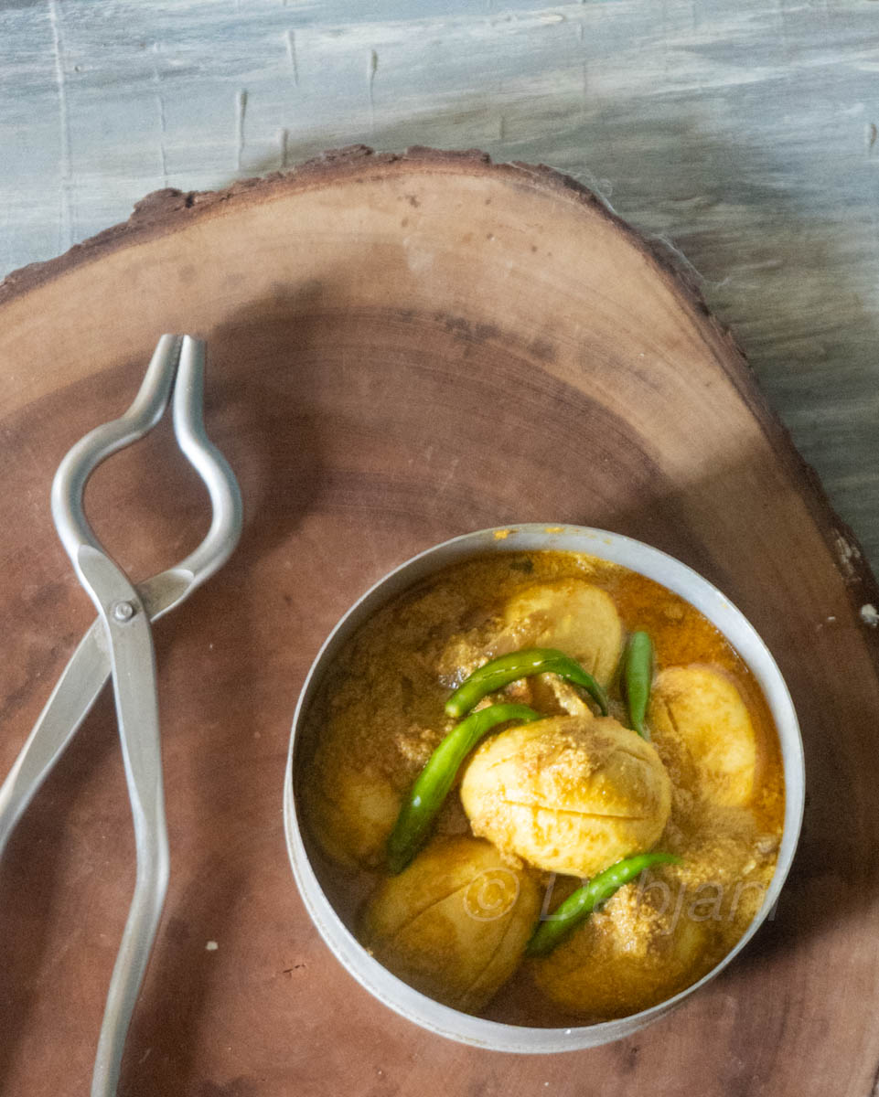 %bengali egg curry with poppy seed paste recipe debjanir rannaghar