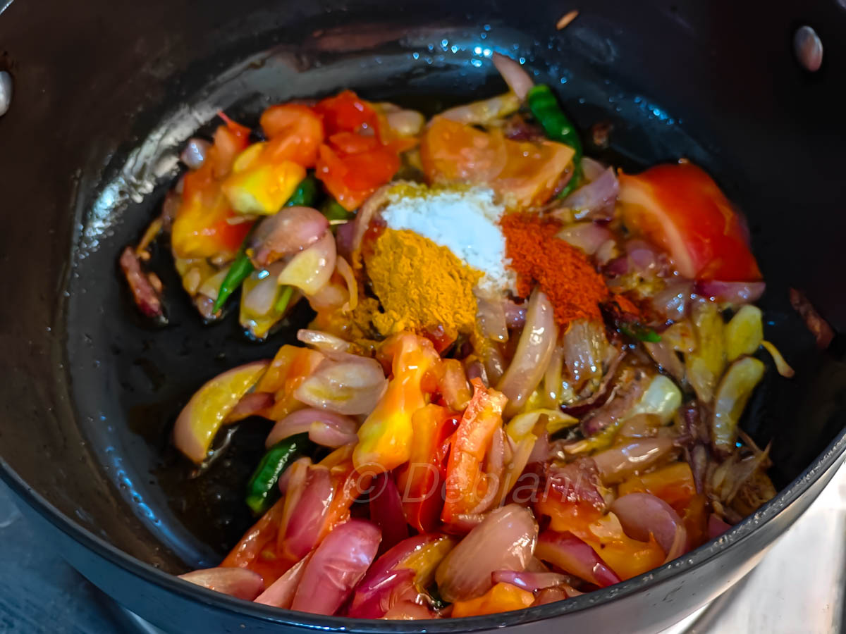 %cooking step bengali dim posto