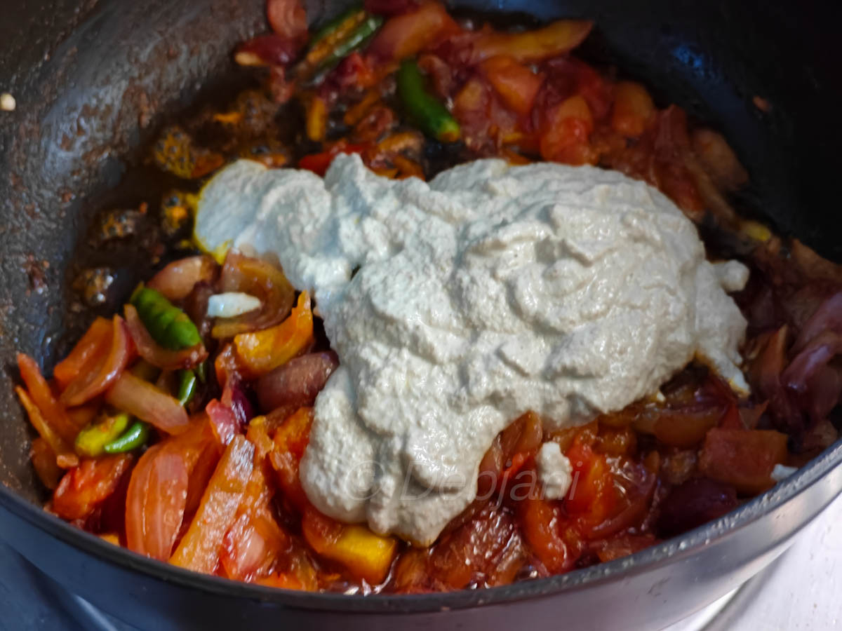 %cooking step bengali dim posto