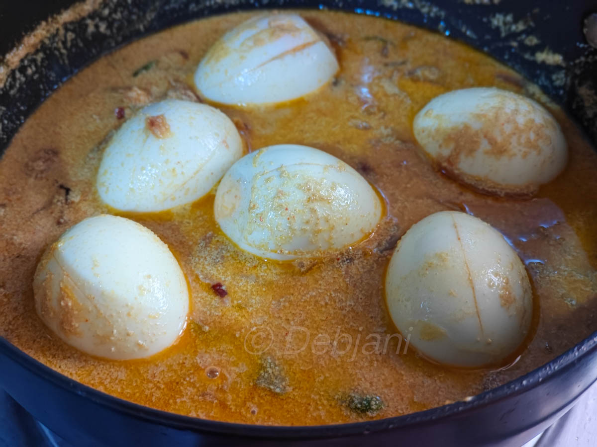 %cooking step bengali dim posto