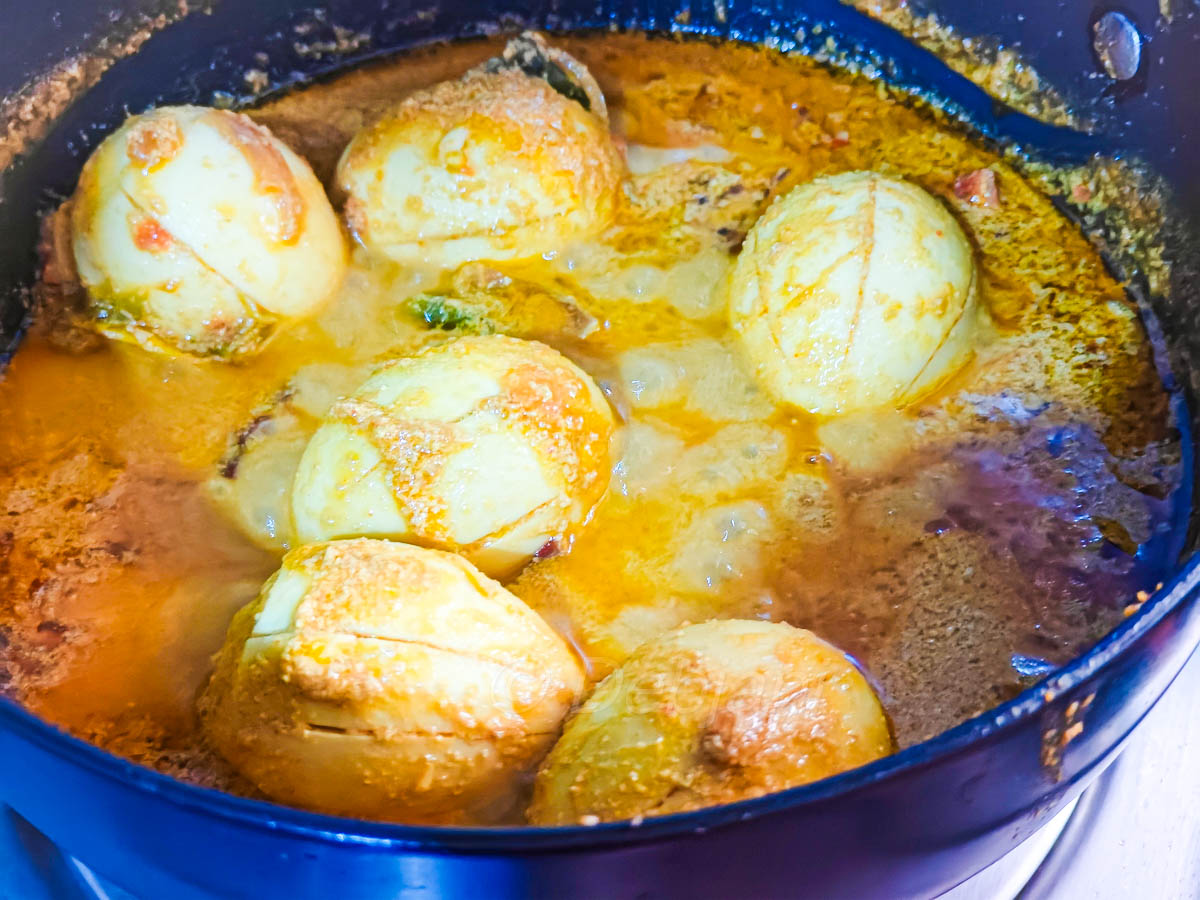 %cooking step bengali dim posto