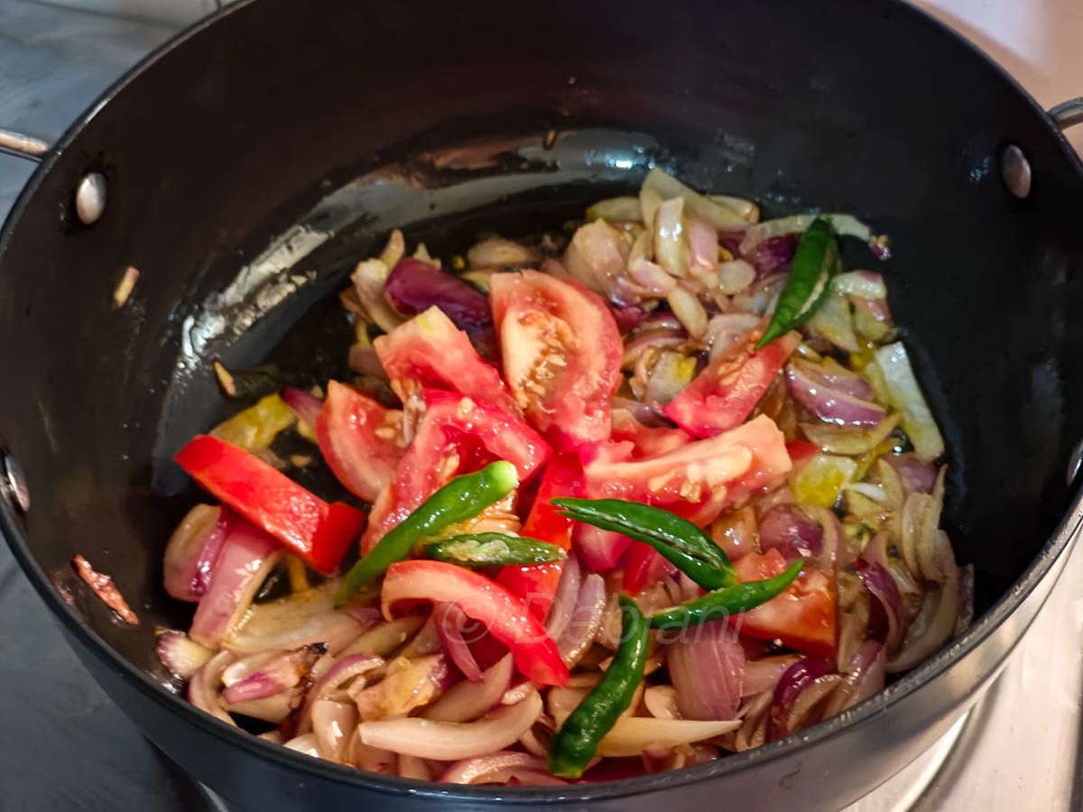 %cooking step bengali dim posto