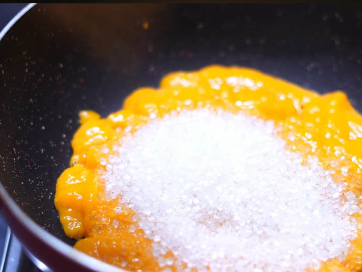 %mango pudding recipe debjanir rannaghar