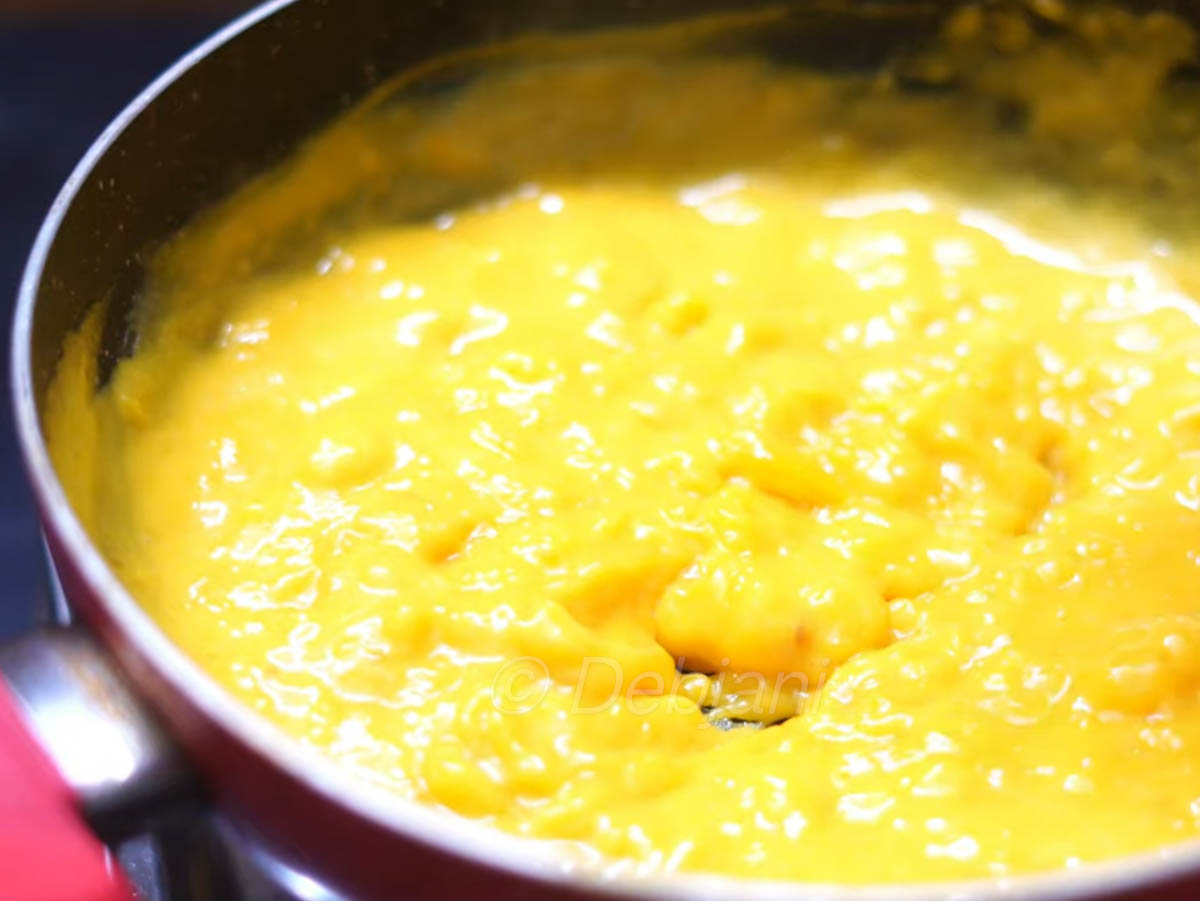 %mango pudding recipe debjanir rannaghar