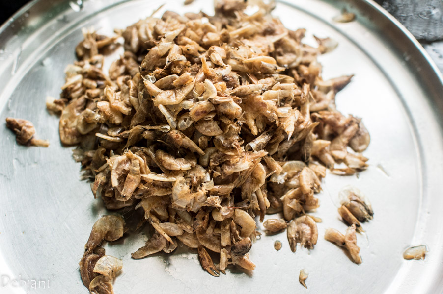 %Chingi Shutki Mach er Bhorta recipe Step Debjanir Rannaghar
